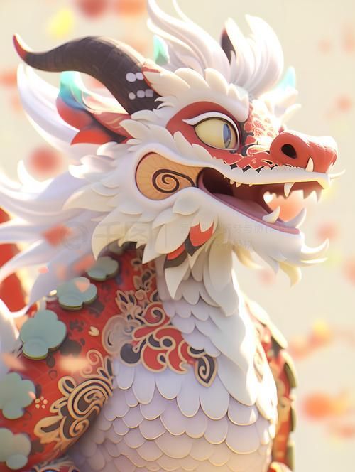 有沒有招財龍的3D模型素材，招財龍3d模型素材