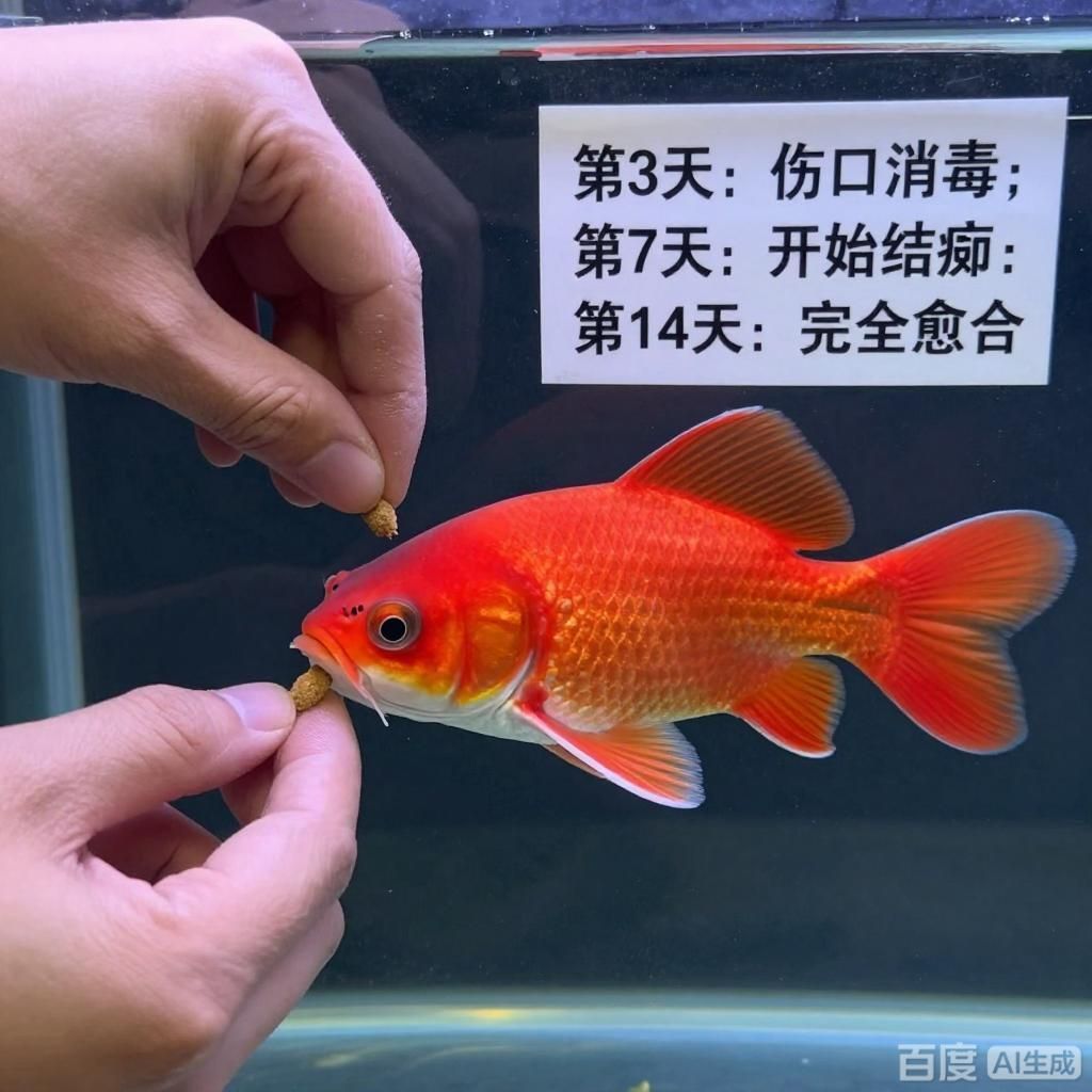 給我一些治療龍魚爛頭病的成功案例，如何判斷龍魚蒙眼病是否好轉