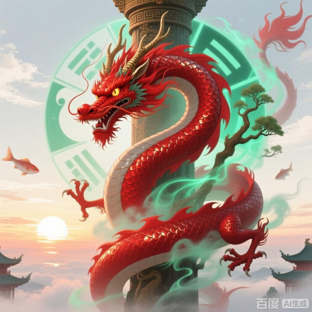 詳解紅龍在中國神話中的職責，紅龍在中國神話中有哪些具體事跡