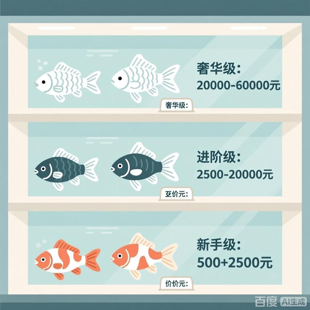 這些商家的龍魚價格范圍是多少？，龍魚價格范圍是多少四張圖均圍繞不同檔位龍魚價格