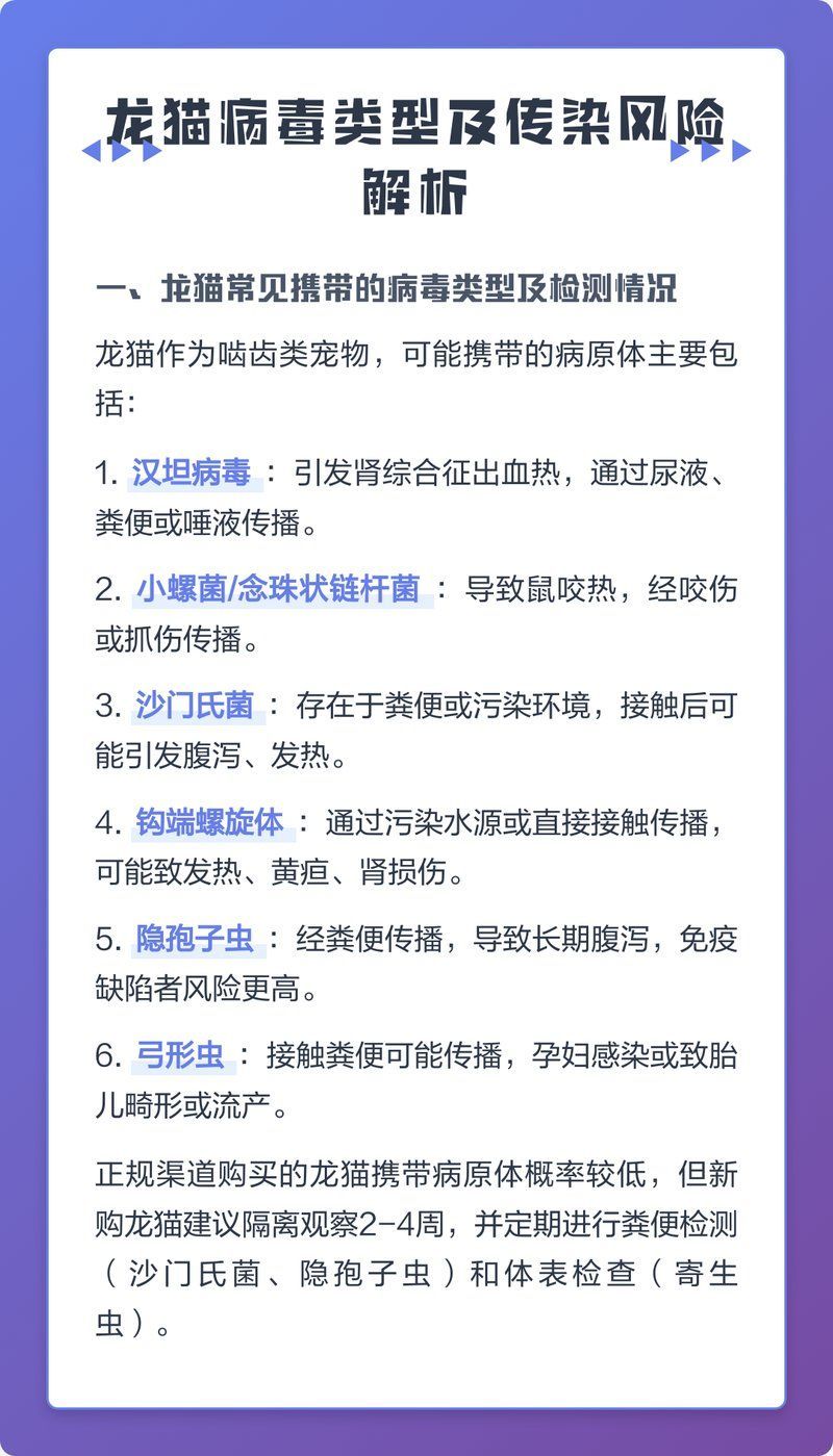 如何科學降低龍貓傳染風險，如何科學的飼養(yǎng)龍貓 如何科學降低龍貓傳染風險，如何科學的飼養(yǎng)龍貓 龍魚百科 第1張