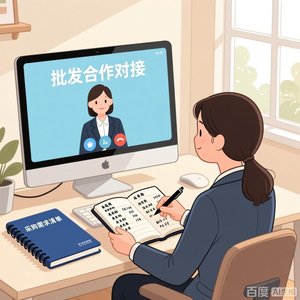 如何聯(lián)系這些知名商家進(jìn)行批發(fā)？，如何聯(lián)系知名商家進(jìn)行批發(fā)，4張圖片均圍繞批發(fā)商家對接場景展開