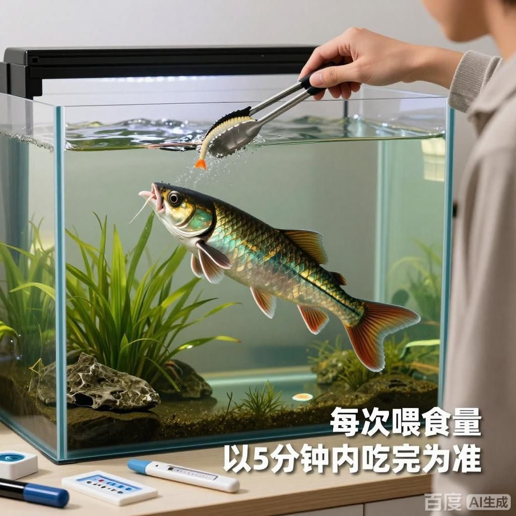 招財龍魚多久喂一次，招財龍魚一次喂多少合適
