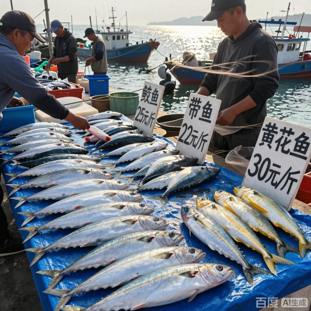 能否提供更多關于魚的價格信息，關于魚的價格信息