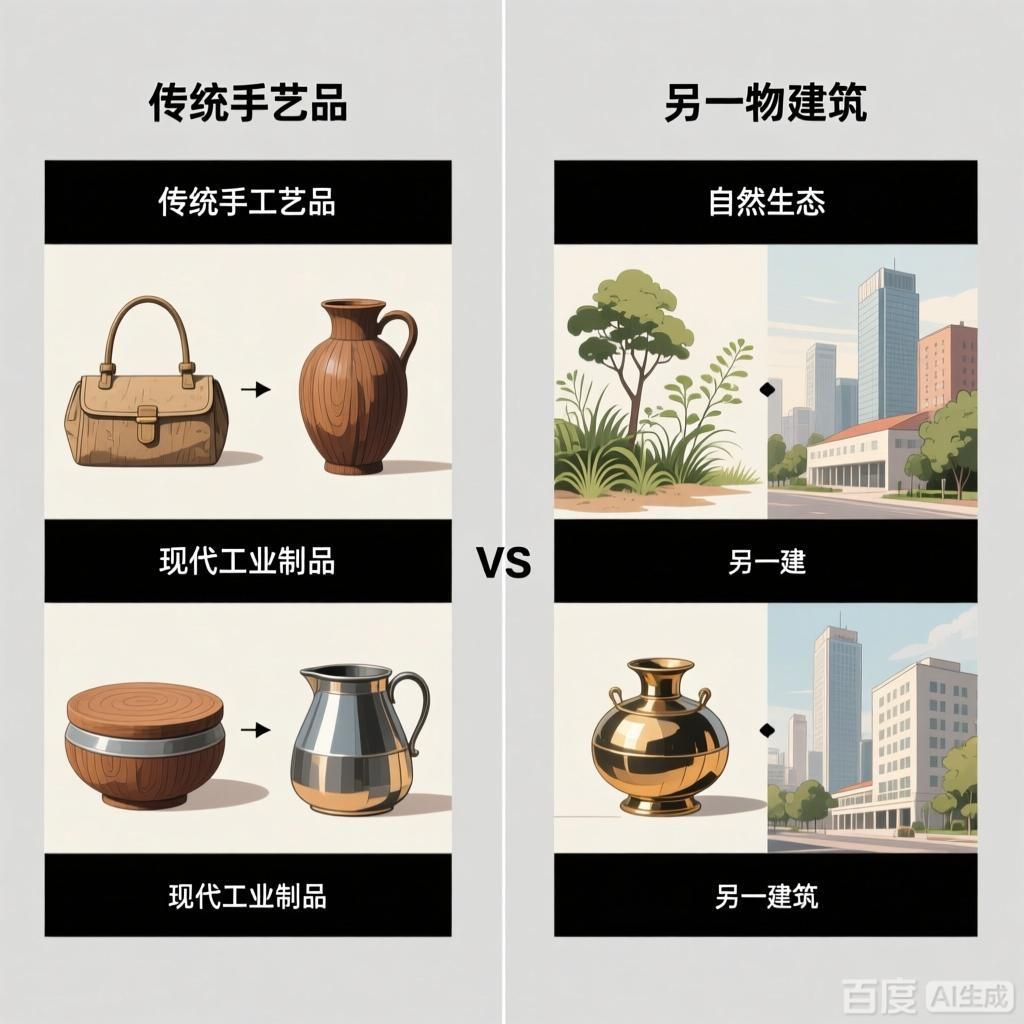請提供一張更詳細的對比圖，-*，我們將探討兩個主題之間的對比