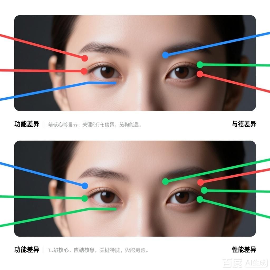 請提供一張更詳細的對比圖，-*，我們將探討兩個主題之間的對比
