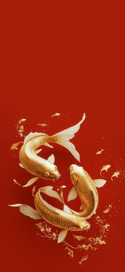紅金龍魚壁紙高清圖片，紅金龍魚壁紙有哪些款式