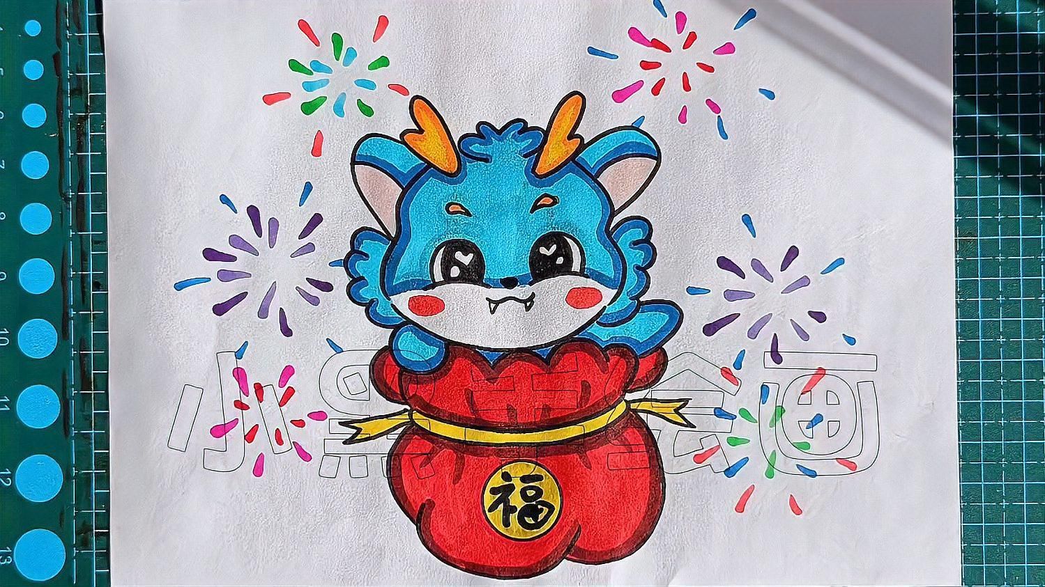 能否給出紅龍與藍龍在藝術中的表現，如嘉靖五彩龍紋罐上的“雙龍戲珠”紅龍與藍龍在藝術中的故事