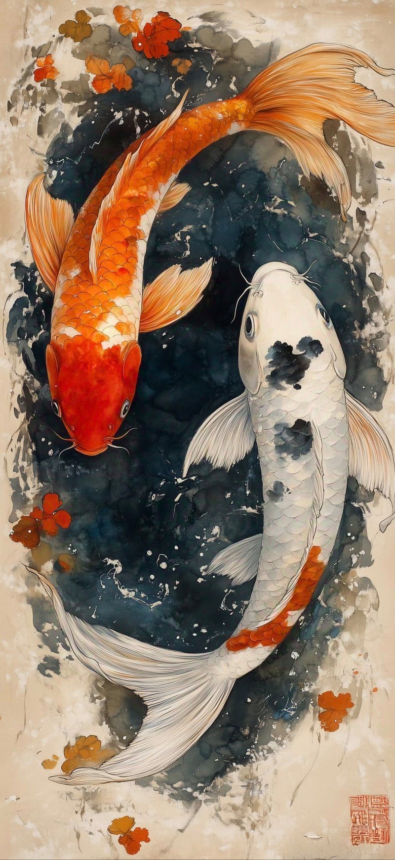 2025最火手機壁紙魚，2025年最火的手機壁紙魚