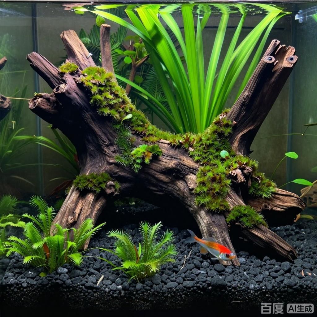有哪些適合紅勾丁銀板魚的造景素材？，紅勾丁銀板魚水族造景
