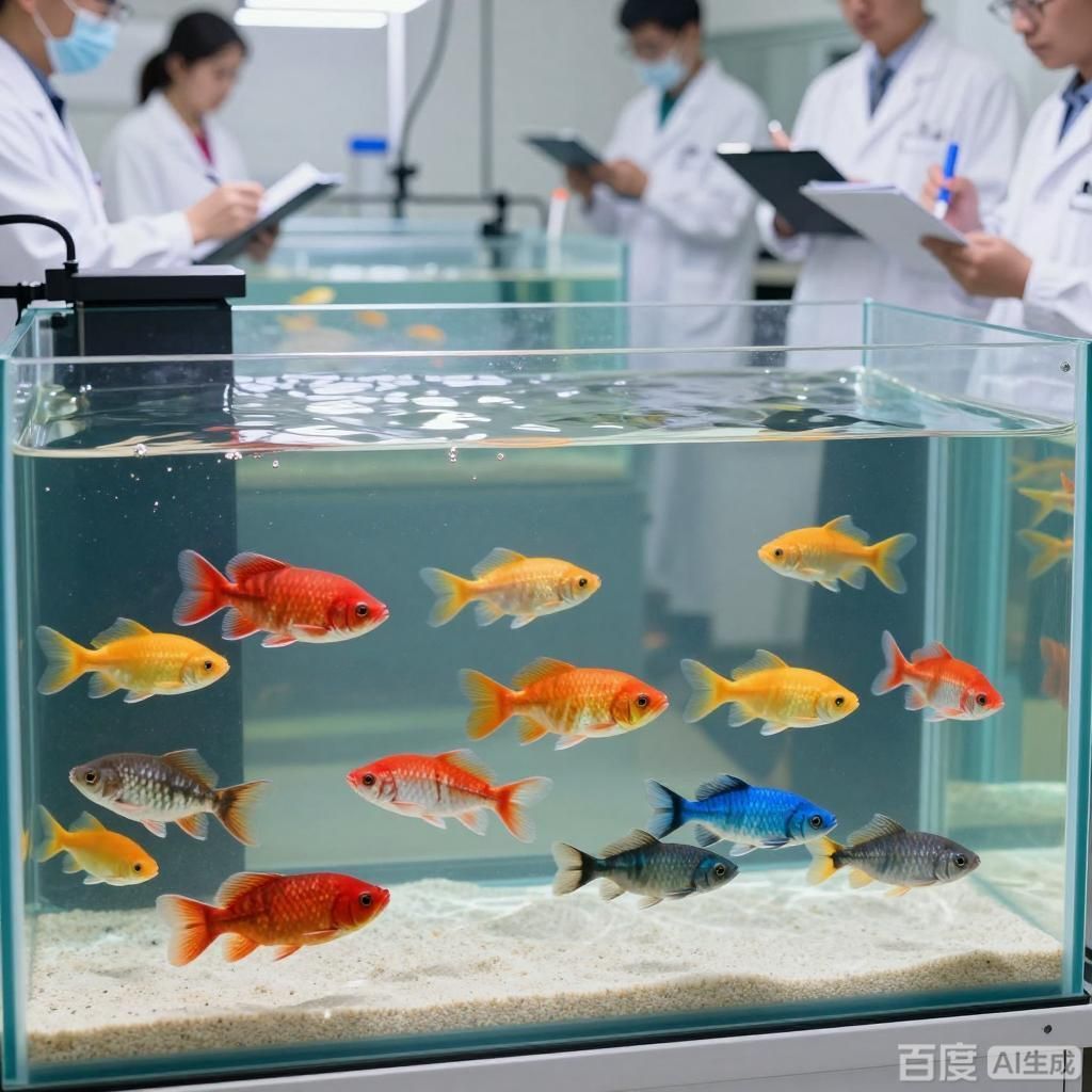 如何挑選健康的觀賞魚，如何挑選健康的觀賞魚，四張圖均圍繞健康觀賞魚
