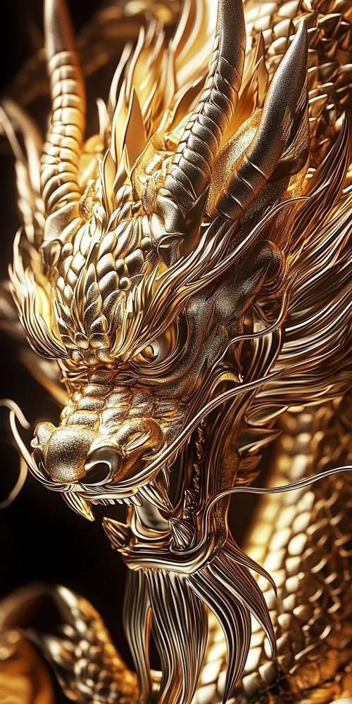 有沒有帶吉祥物的聚財金龍壁紙，帶吉祥物的聚財金龍壁紙