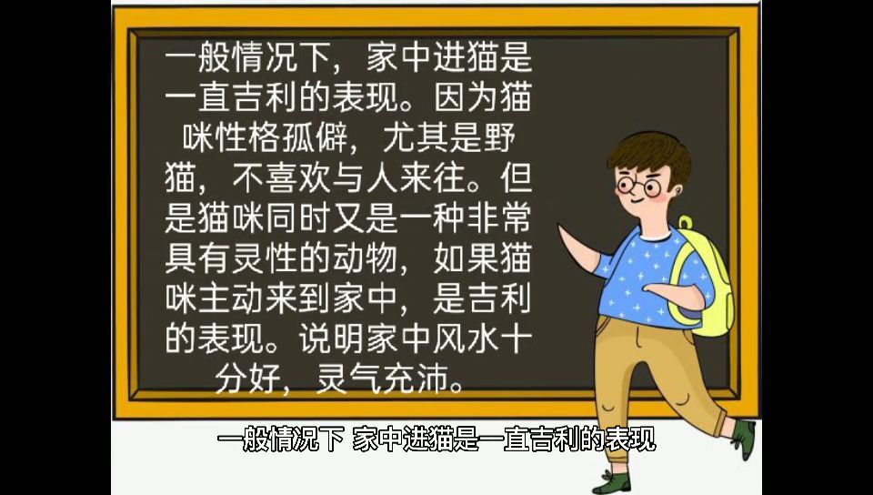 風(fēng)水上對自來貓的說法，自來貓進(jìn)家門不是偶然而是一種風(fēng)水上的“能量呼應(yīng)”