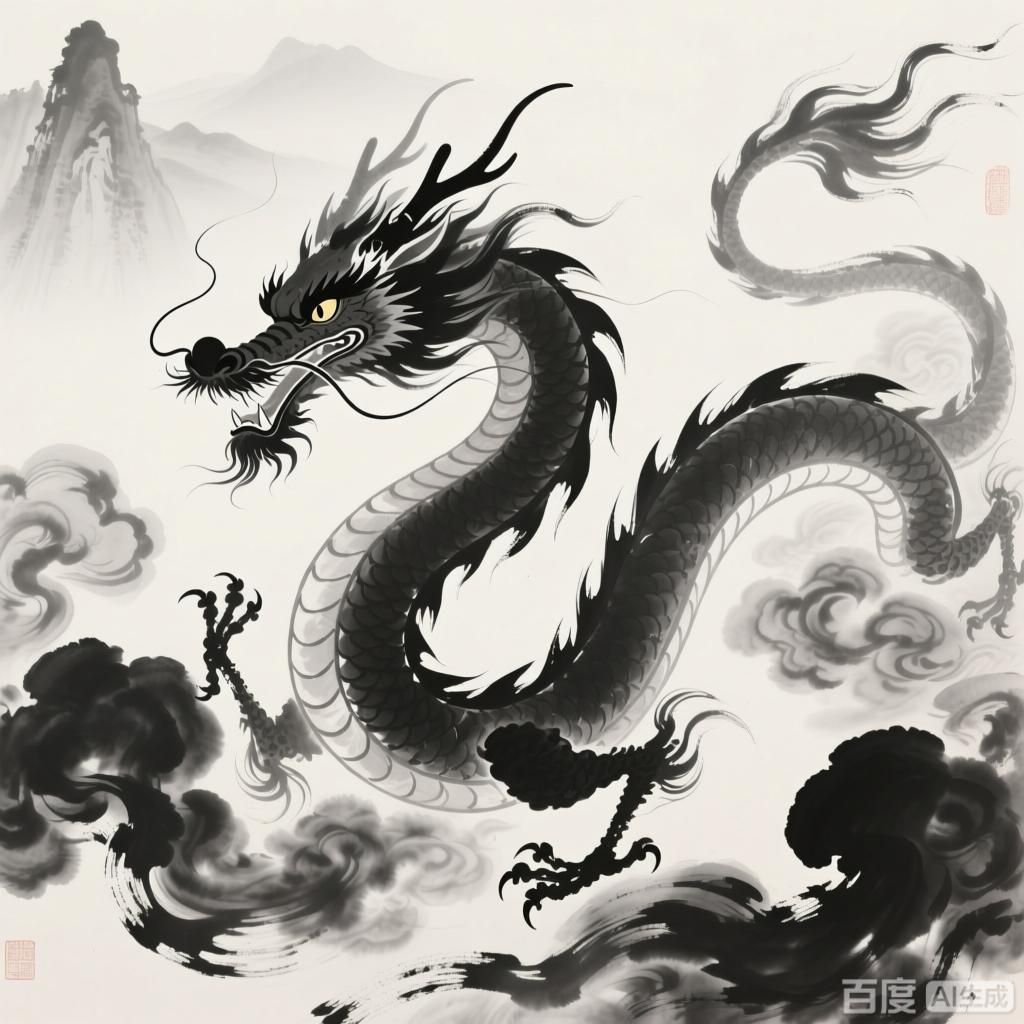 如何繪制風水中的祥龍，如何繪制風水中祥龍