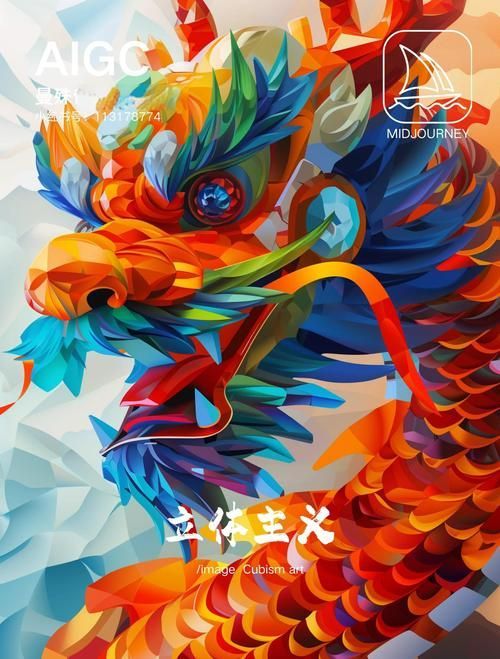 再給我?guī)讖堄兴囆g感的龍圖片，藝術龍圖片展現(xiàn)龍的不同形態(tài)與象征意義