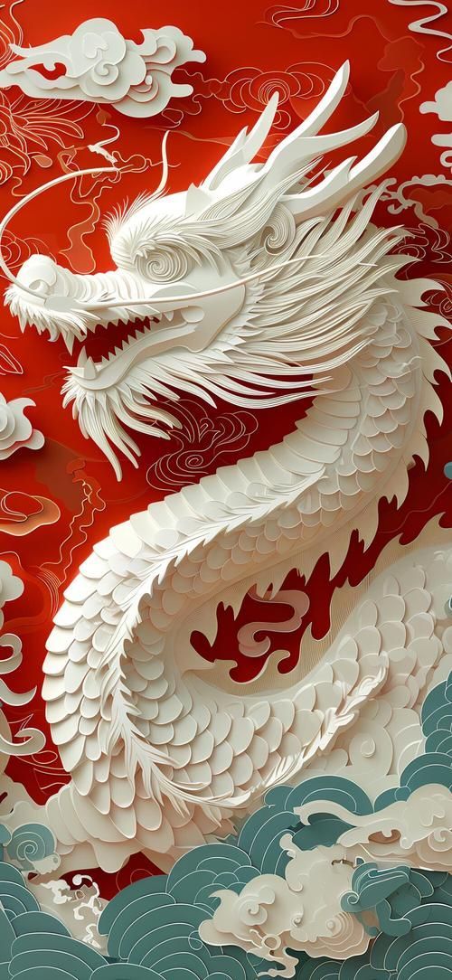 再給我?guī)讖堄兴囆g感的龍圖片，藝術龍圖片展現(xiàn)龍的不同形態(tài)與象征意義