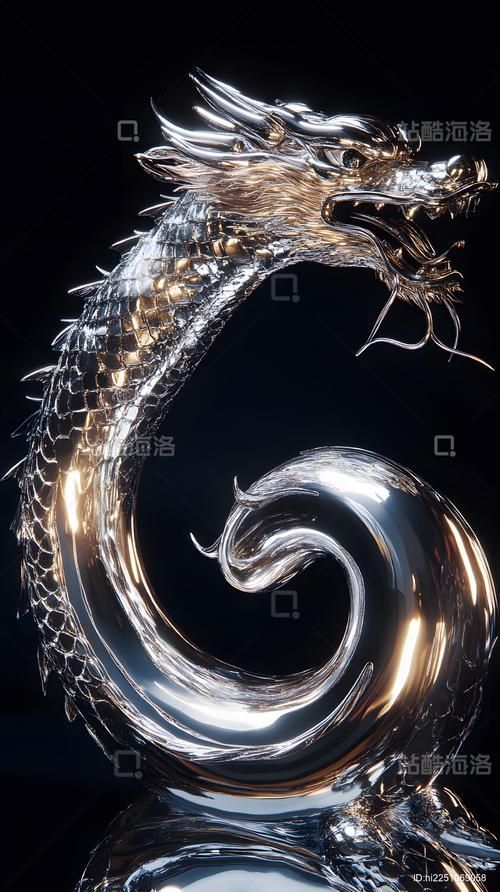 再給我?guī)讖堄兴囆g感的龍圖片，藝術龍圖片展現(xiàn)龍的不同形態(tài)與象征意義
