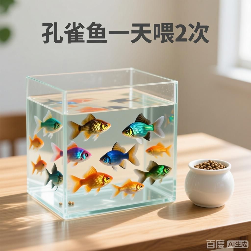 孔雀魚一天應該喂幾次，孔雀魚喂食頻率如何調整,詳解孔雀魚喂食注意事項