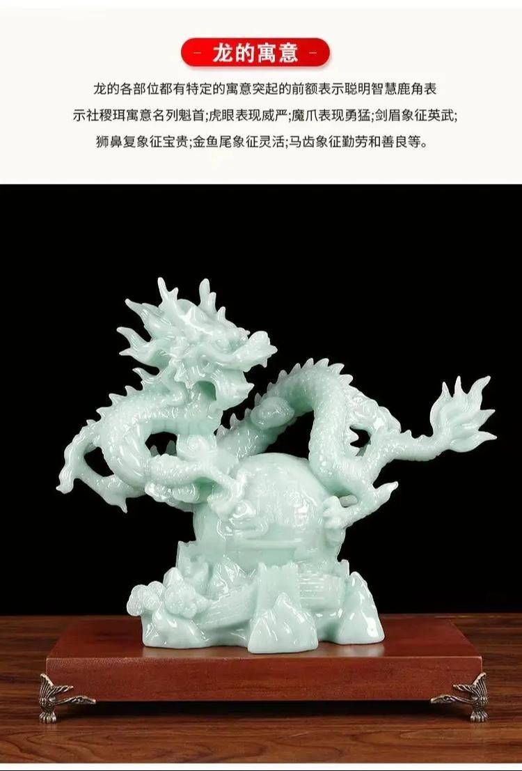 有哪些材質(zhì)龍的擺件，常見(jiàn)的龍擺件材質(zhì)