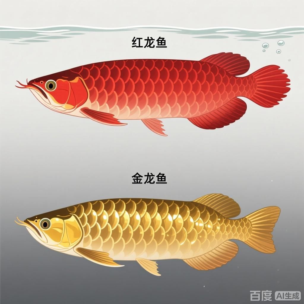 紅龍魚和金龍魚的價格差異大嗎，紅龍魚和金龍魚的價格差別大嗎 紅龍魚和金龍魚的價格差異大嗎，紅龍魚和金龍魚的價格差別大嗎 龍魚百科 第3張