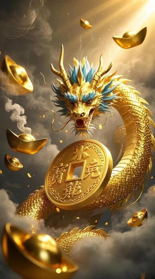 有沒有更多風(fēng)格的金龍圖片，中國(guó)傳統(tǒng)文化中的重要象征之一金龍的藝術(shù)價(jià)值和文化意義