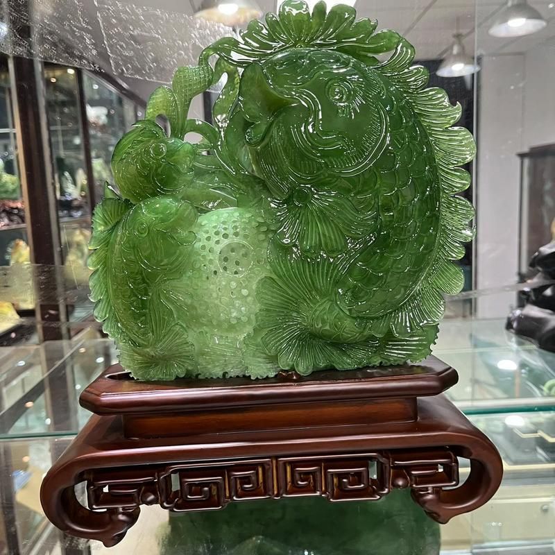 玉石魚擺件的最佳擺放位置