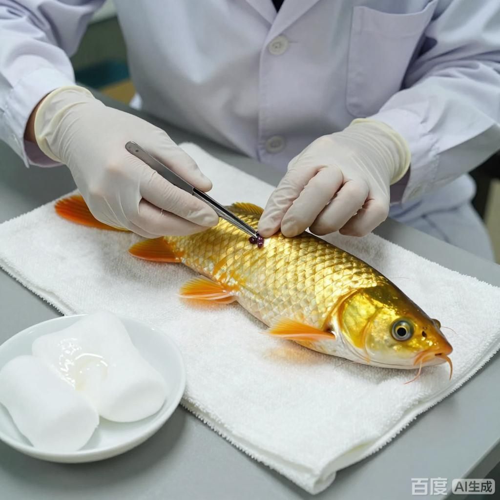 給我一些龍魚外寄生蟲的治療案例，關(guān)于龍魚外寄生蟲的治療案例