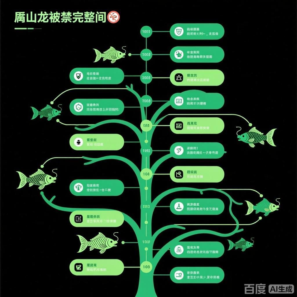 能否提供番禺龍魚被禁的詳細時間線，番禺龍魚被禁的詳細時間線
