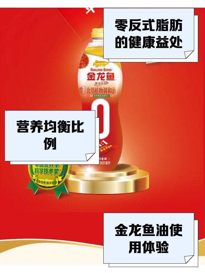 金龍魚1：1：1調和油有哪些健康益處？，金龍魚1:1:1調和油的營養成分和油的營養需求