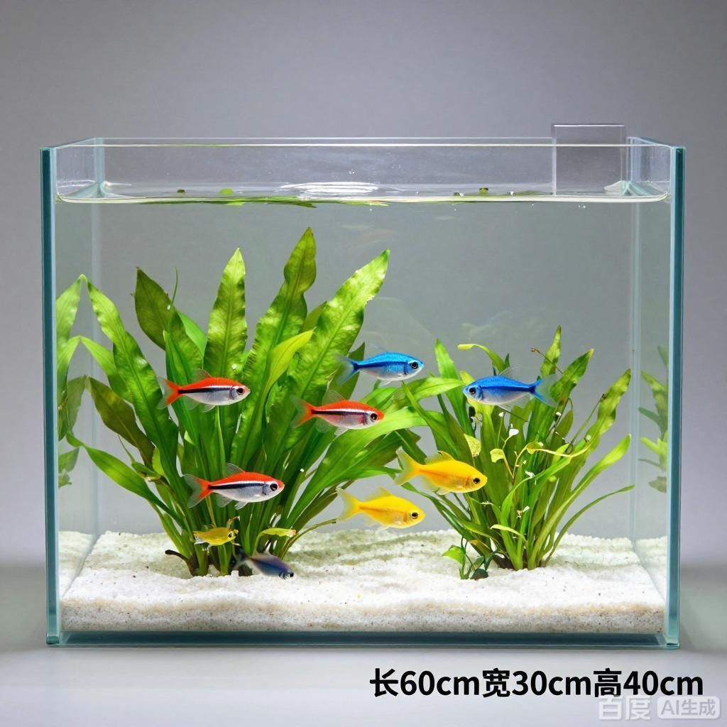 魚缸養七條魚需要多大的空間，60厘米的魚缸適合養哪些魚？