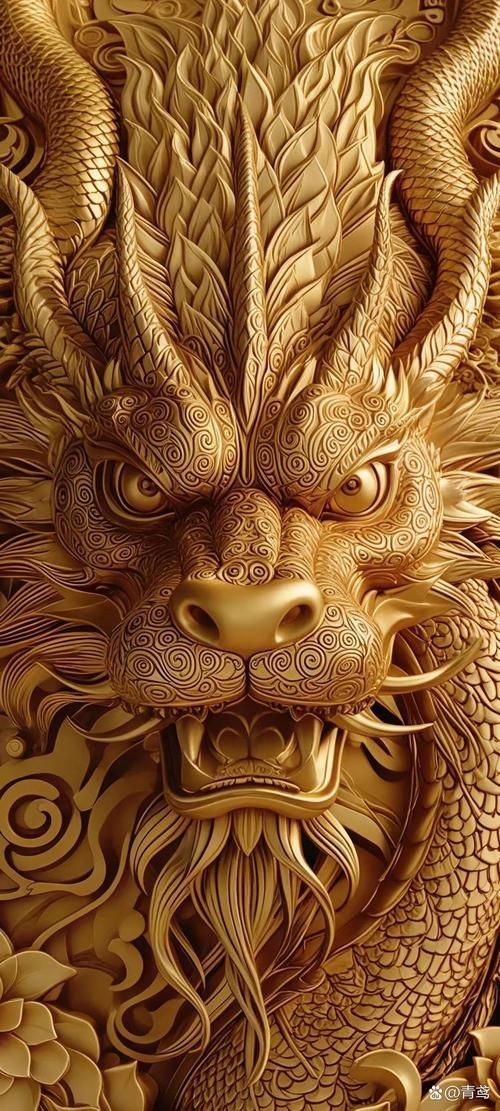 有沒有高清的招財金龍壁紙，高清招財金龍壁紙