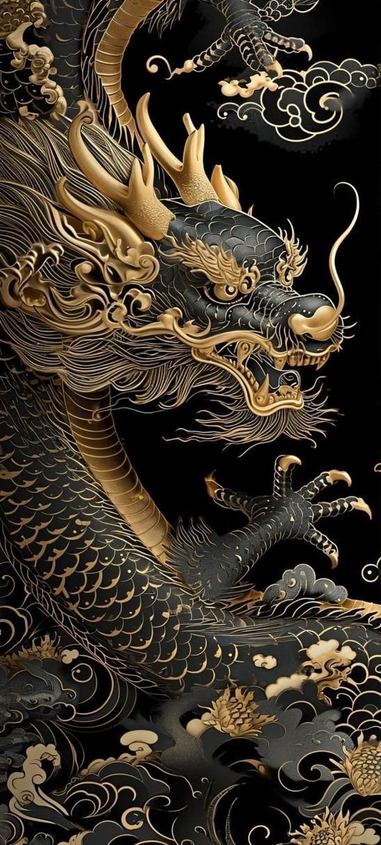 有沒有高清的招財金龍壁紙，高清招財金龍壁紙