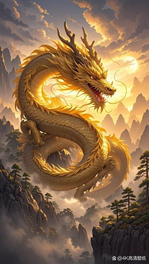 有沒有高清的招財金龍壁紙，高清招財金龍壁紙