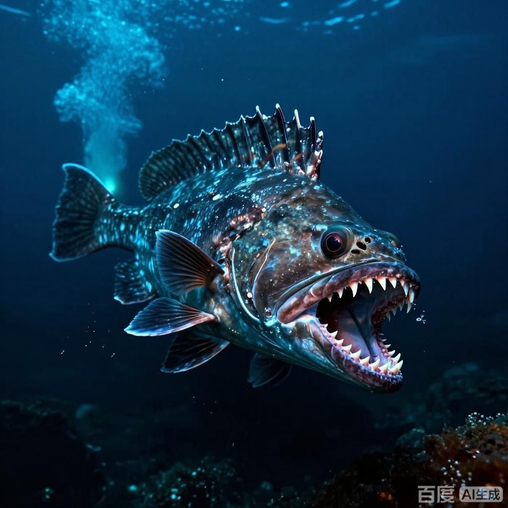 還有哪些深海生物會捕食深海龍魚，除了深海龍魚外，還有其他深海生物也以深海龍魚為食