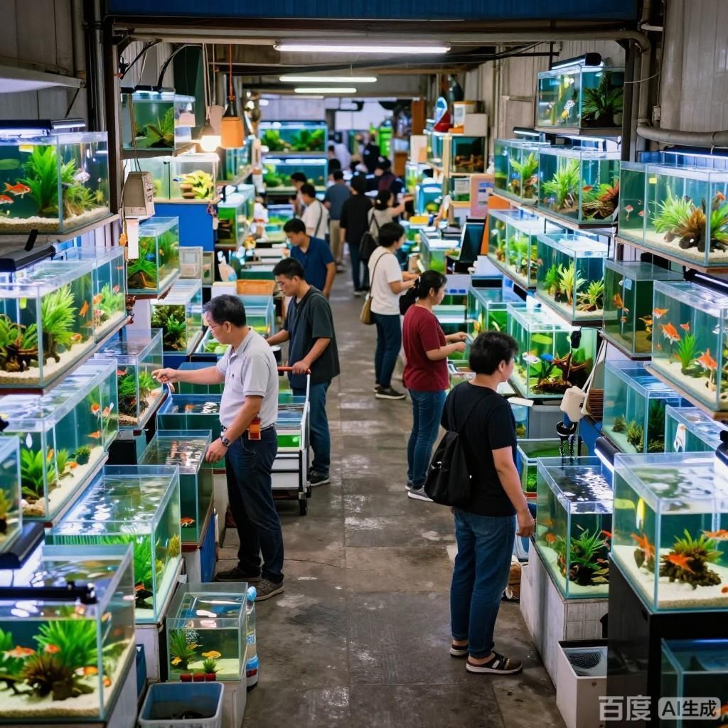 廣州魚缸批發(fā)市場哪個最大？，廣州大型魚缸批發(fā)市場哪個最大？