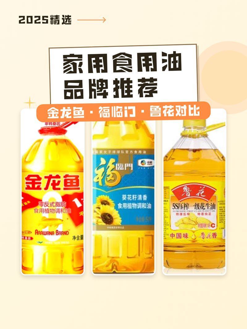 金龍魚、魯花和福臨門哪個品牌最好？，金龍魚、魯花、福臨門、福臨門、金龍魚、福臨門哪個品牌最好
