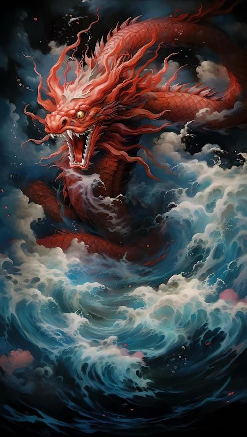 能否提供更多關于紅龍的圖片，2025年北京二環路東四十條大型藤編紅龍藝術裝置