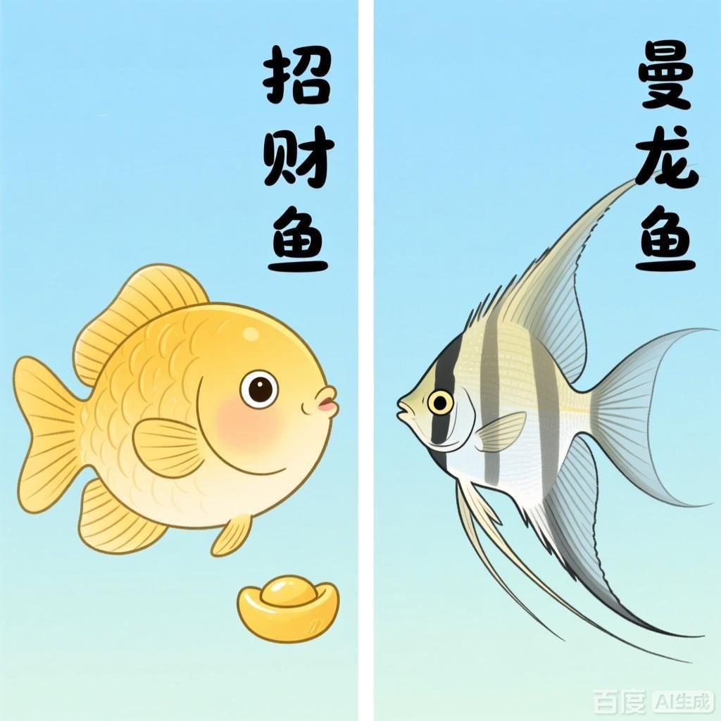 招財魚和曼龍魚的價格差異大嗎，招財魚和曼龍魚哪個更有觀賞價值？