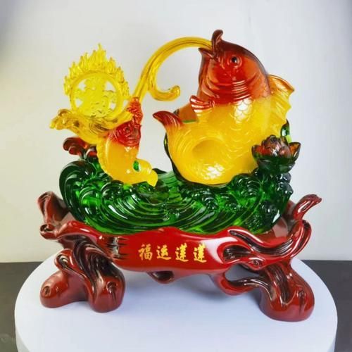 有沒有魚擺件擺放的實例圖片，家居裝修中魚擺件擺放的實例圖片