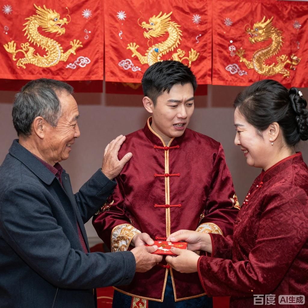 能否增加一些改口時的情感表達，中式婚禮改口場景，捕捉不同氛圍下新人改口時的情感表達