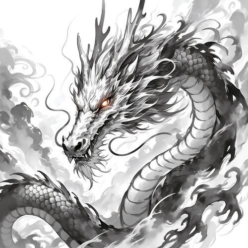龍圖片大全100張，一張龍的圖片，詳解龍的文化象征 龍圖片大全100張，一張龍的圖片，詳解龍的文化象征 龍魚百科 第4張