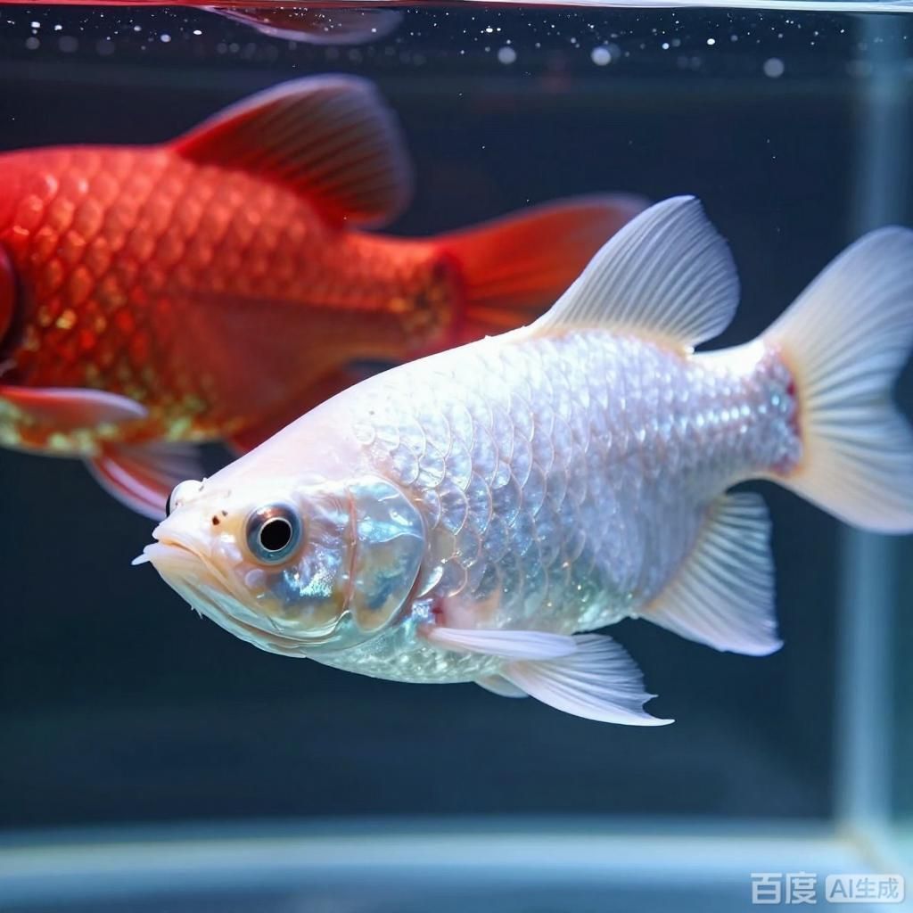 白金龍魚(yú)和血紅龍哪個(gè)更貴，白金龍魚(yú)和血紅龍哪個(gè)更貴四張圖均為觀賞魚(yú)科普向插畫(huà) 白金龍魚(yú)和血紅龍哪個(gè)更貴，白金龍魚(yú)和血紅龍哪個(gè)更貴四張圖均為觀賞魚(yú)科普向插畫(huà) 龍魚(yú)百科 第3張