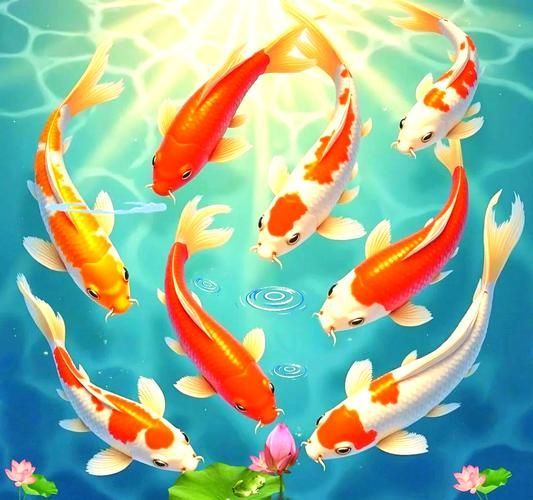 有沒有更多風水魚的高清圖片，風水魚的種類與擺放指南