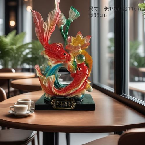 有哪些材質的魚擺件，魚擺件材質多樣材質多樣陶瓷魚擺件材質詳解 有哪些材質的魚擺件，魚擺件材質多樣材質多樣陶瓷魚擺件材質詳解 龍魚百科 第8張