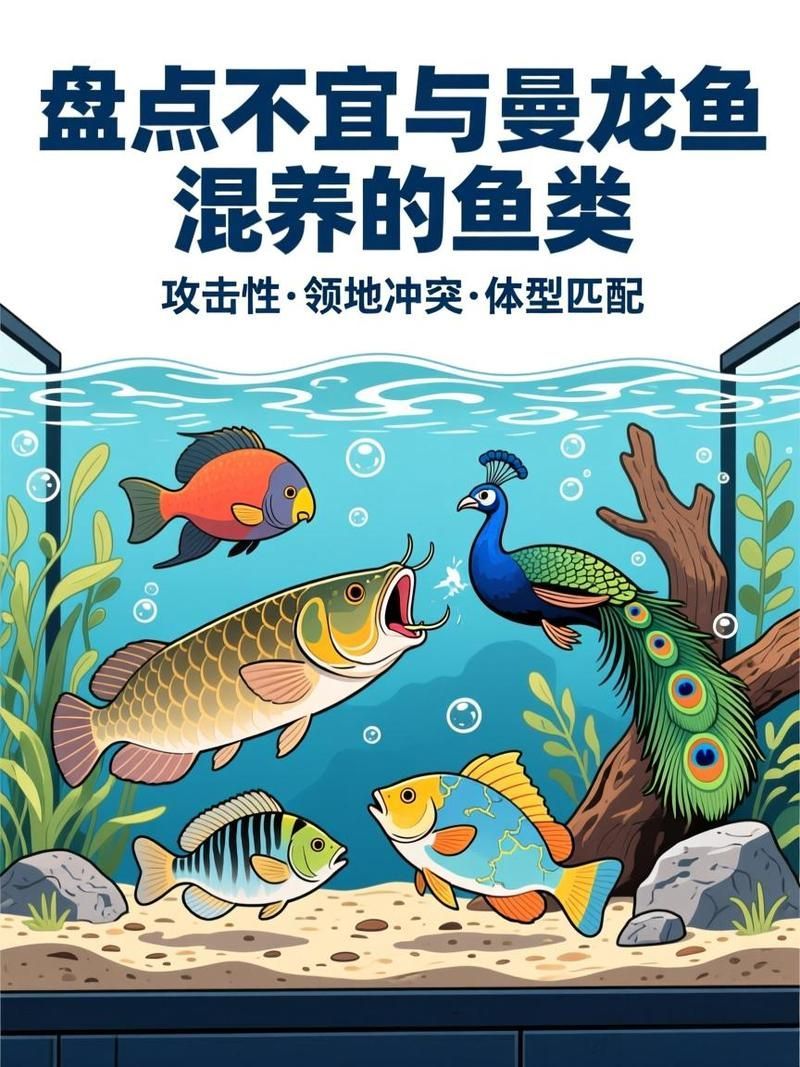 有哪些魚類不適合與曼龍魚混養，曼龍魚混養禁忌|這些魚千萬別混養 有哪些魚類不適合與曼龍魚混養，曼龍魚混養禁忌|這些魚千萬別混養 龍魚百科 第1張