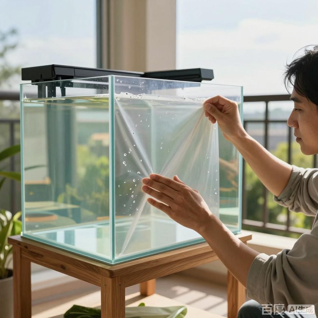 如何安裝魚缸背景圖？，如何安裝魚缸背景圖