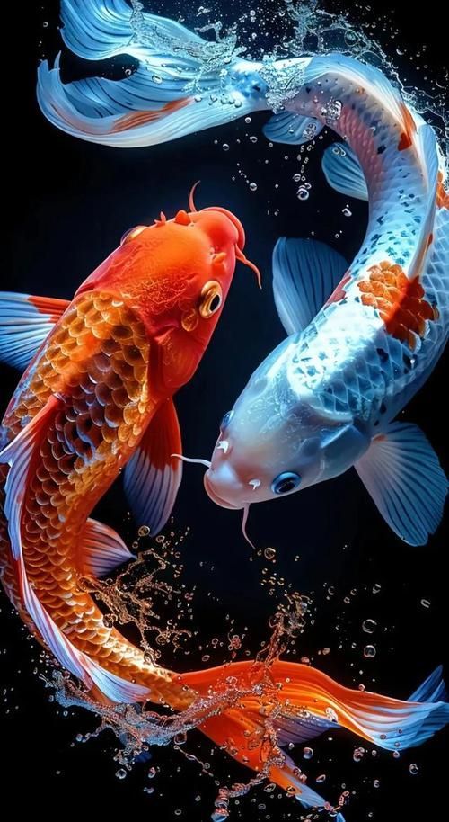 再給我幾張招財魚圖片，招財魚的圖片