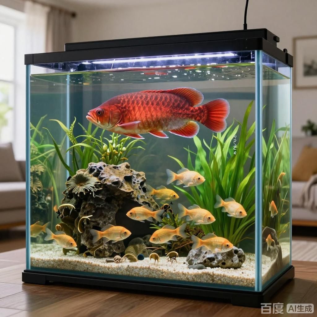 龍魚和招財魚混養需要多大的魚缸，龍魚和招財魚混養需要多大的魚缸，龍魚和招財魚混養有哪些注意事項 龍魚和招財魚混養需要多大的魚缸，龍魚和招財魚混養需要多大的魚缸，龍魚和招財魚混養有哪些注意事項 龍魚百科 第2張