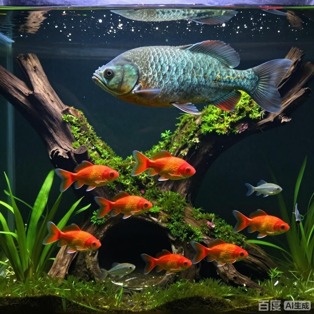 龍魚和招財魚混養需要多大的魚缸，龍魚和招財魚混養需要多大的魚缸，龍魚和招財魚混養有哪些注意事項 龍魚和招財魚混養需要多大的魚缸，龍魚和招財魚混養需要多大的魚缸，龍魚和招財魚混養有哪些注意事項 龍魚百科 第4張