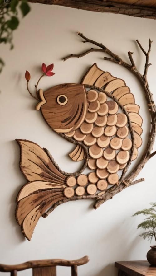 有沒有更多木雕魚作品圖片,探索木雕魚的藝術之美 龍魚百科 第3張 有沒有更多木雕魚作品圖片,探索木雕魚的藝術之美 有沒有更多木雕魚作品圖片,探索木雕魚的藝術之美 龍魚百科 第3張